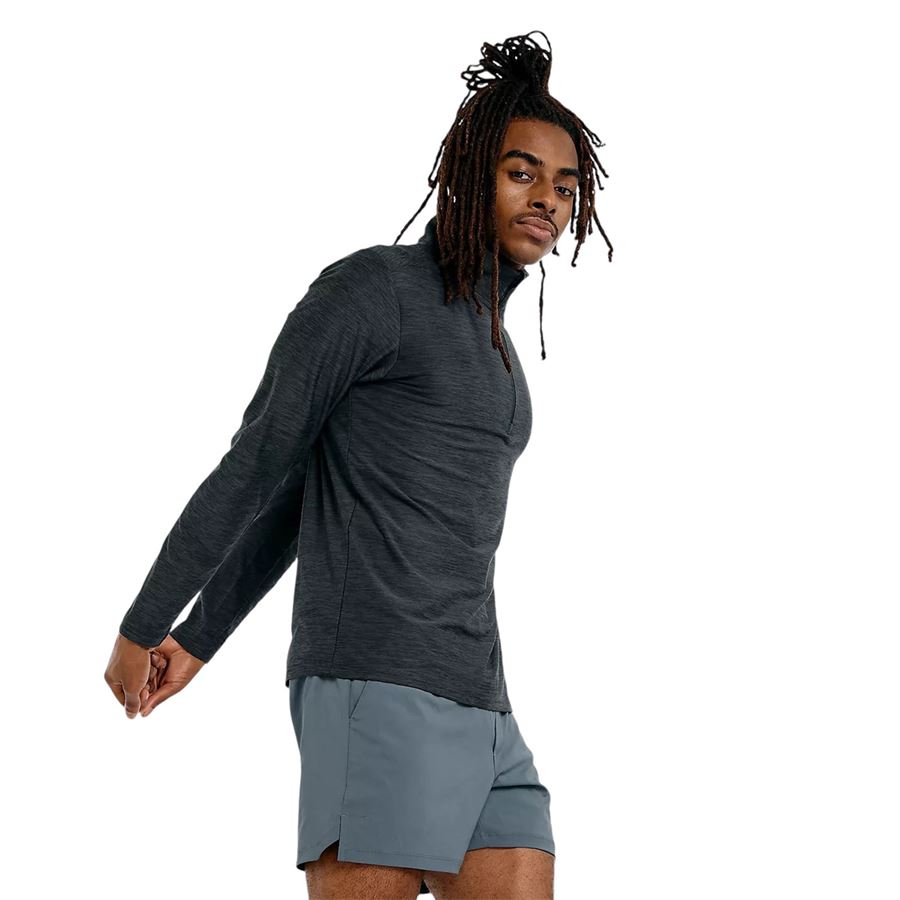 Space Dye 1/4 Zip New Balance | MT41915BKH